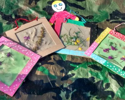 natural art made by children