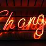 change sign