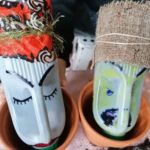 upcycled milk carton planter