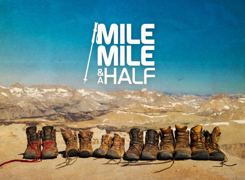 mile mile and a half poster