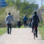 walking and cycling