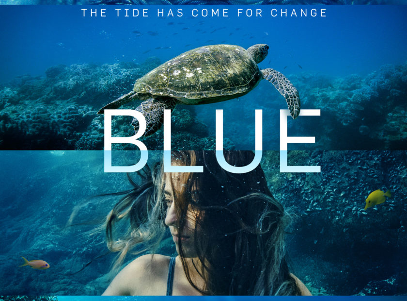 Blue the film poster