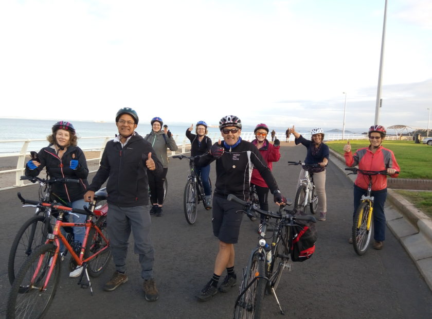 cycling at the prom