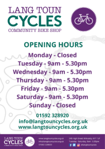 Lang Toun Cycles Opening Hours