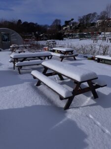 Snow at Ravenscraig in February 3