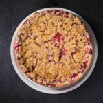 rhubarb crumble
