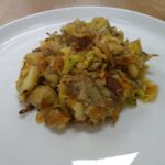 Plate up for Fife - Bubble and squeak