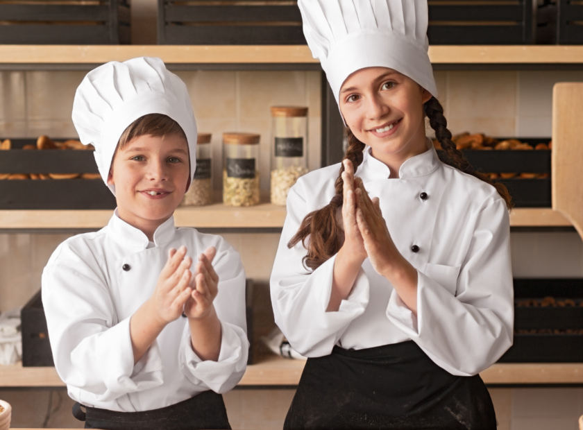 kids preparing food - introducing kids to cooking