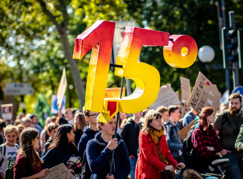 Fridays For Future protest in Bonn, Germany