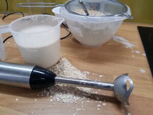 Making oat milk